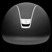 Kask jeździeckie Shadowmatt 2.0 Czarny Chrom Czarny Kask jeździeckie Shadowmatt 2.0 Czarny Chrom Czarny