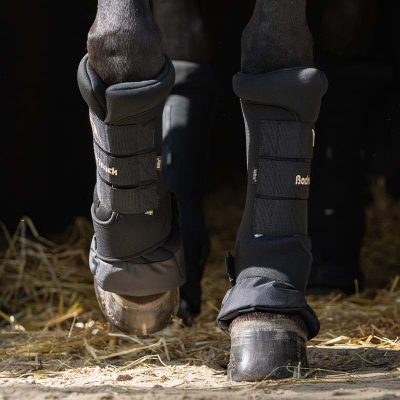 Ochraniacze stajenne Royal Quick Wraps Deluxe czarno/czarne