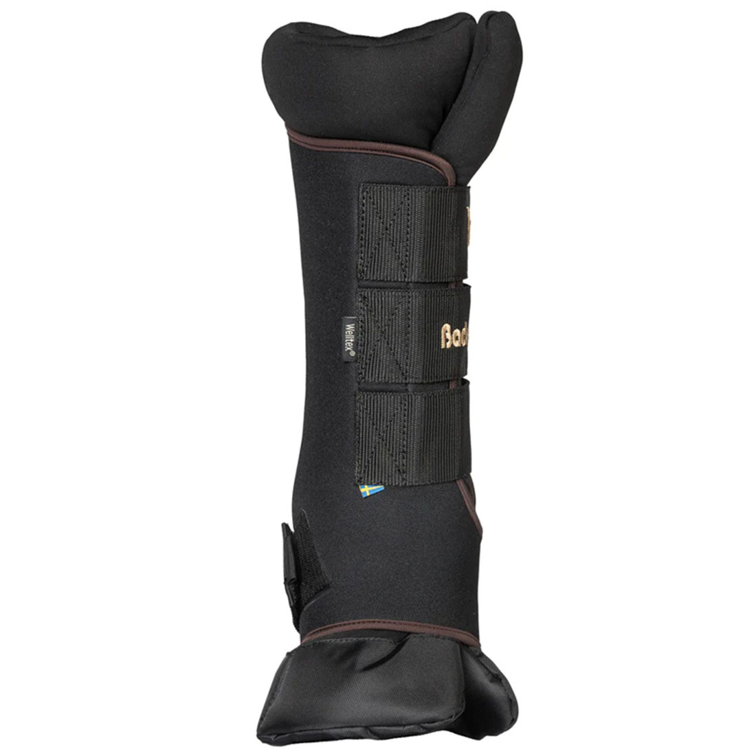 Ochraniacze stajenne Royal Quick Wraps Deluxe czarno/brązowe