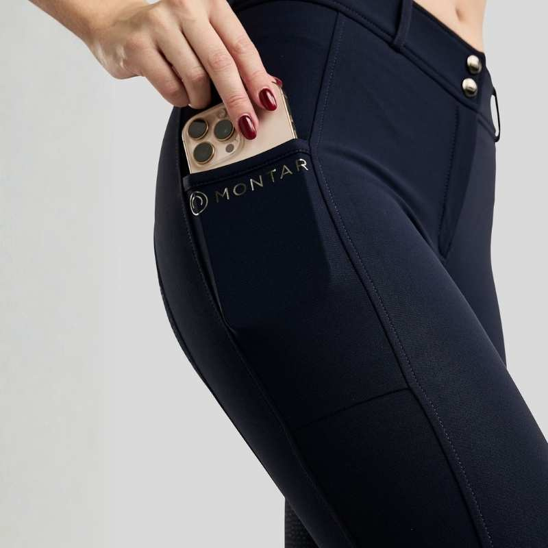 Bryczesy Megan Full Grip Granatowe