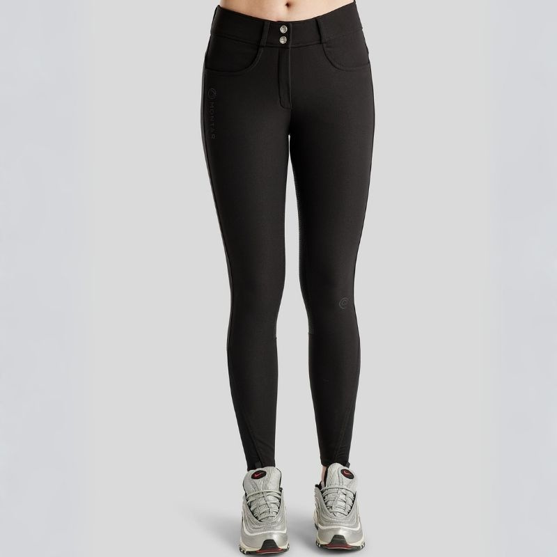 Bryczesy Megan Yati Full Grip Czarne
