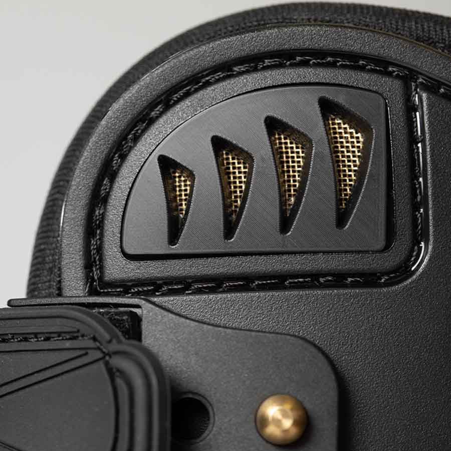 Ochraniacze skokowe przód Airflow Czarne