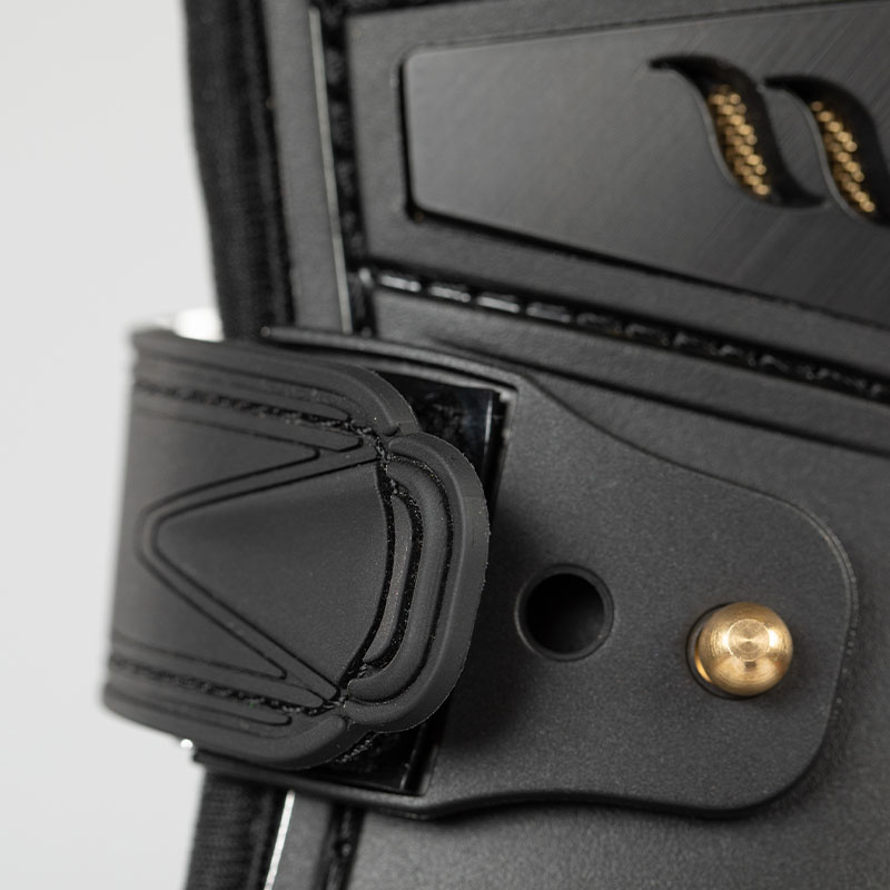 Ochraniacze skokowe przód Airflow Czarne