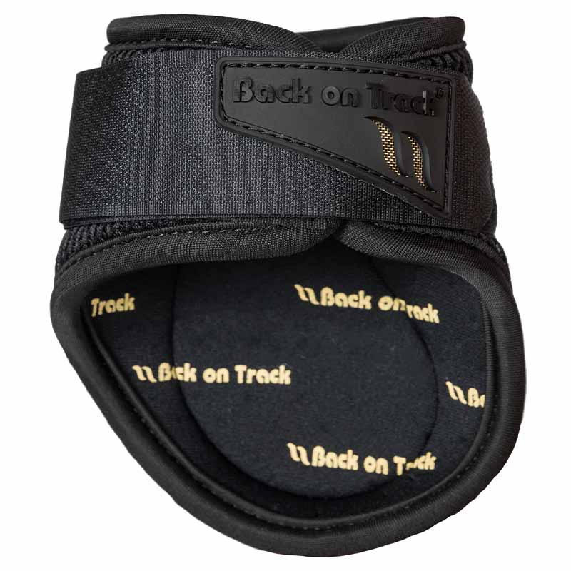 Ochraniacze skokowe Airflow Light Mesh, tył Czarne