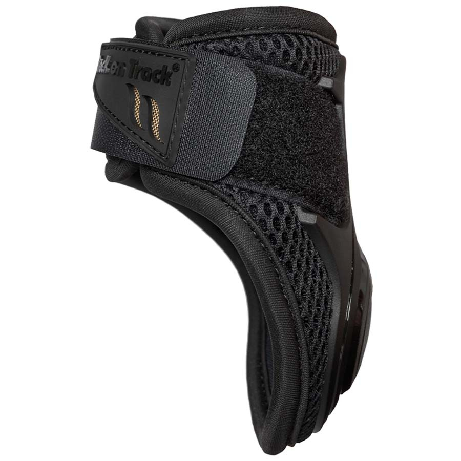 Ochraniacze skokowe Airflow Light Mesh, tył Czarne