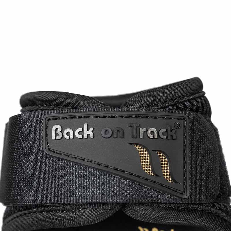 Ochraniacze skokowe Airflow Light Mesh, tył Czarne