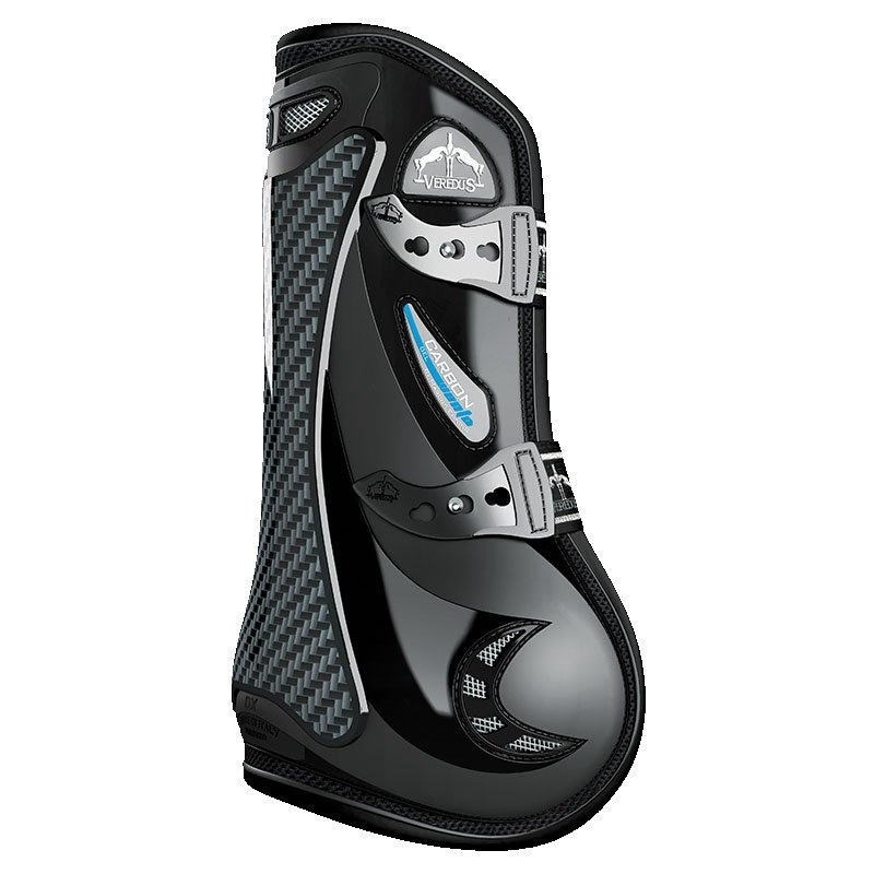 Ochraniacze skokowe przód Carbon Gel Vento Czarne