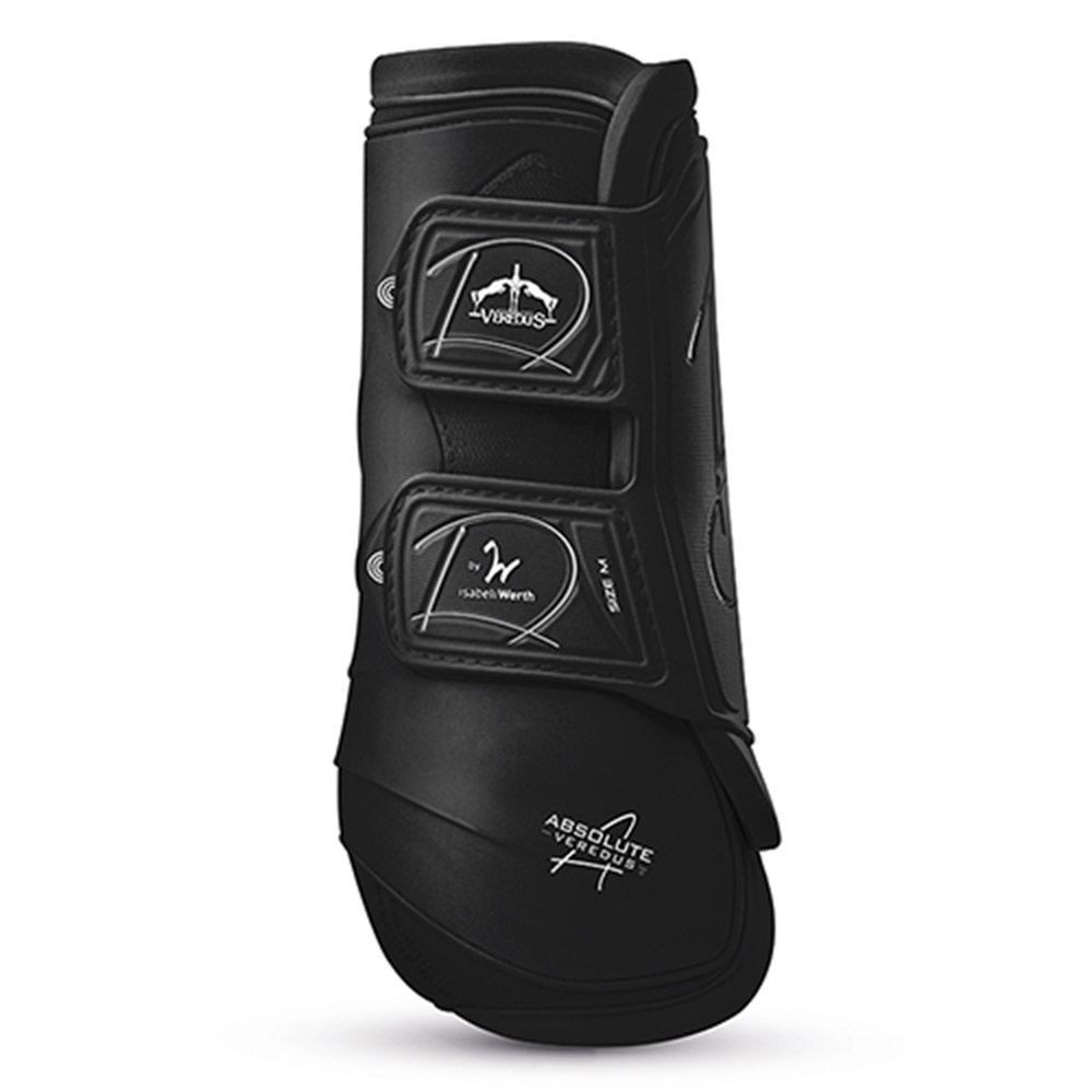 Ochraniacze ujeżdżeniowe Absolute Front Velcro Czarne