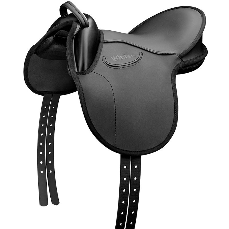 Siodło dla kuca Kids Riding Pad Czarne