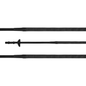 Wodze gumowe Magna Grip Selected Czarne Wodze gumowe Magna Grip Selected Czarne