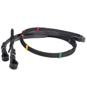 Wodze Coloured Stops Czarne Wodze Coloured Stops Czarne