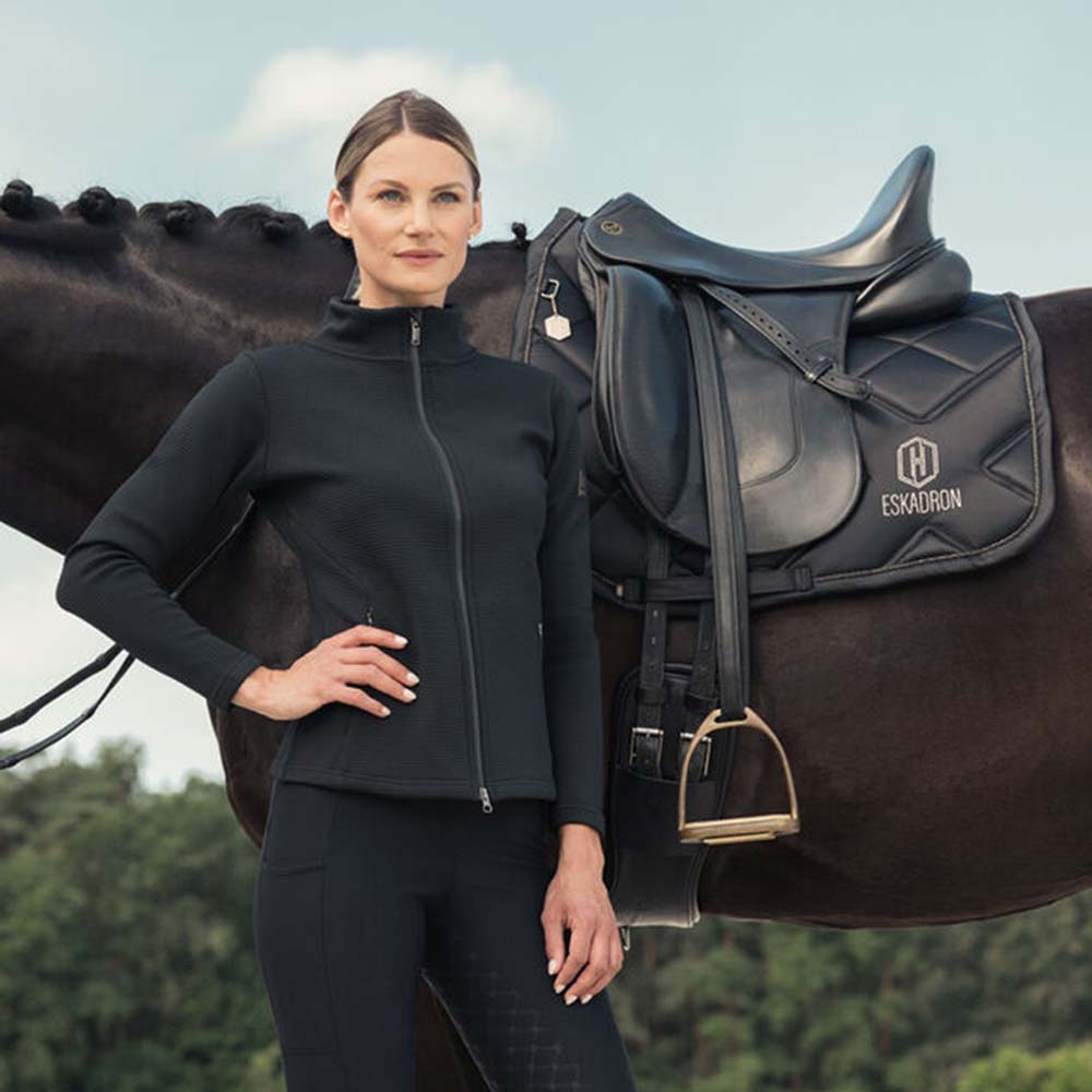 Czaprak ujeżdżeniowy Bicross Mattgloss Czarny