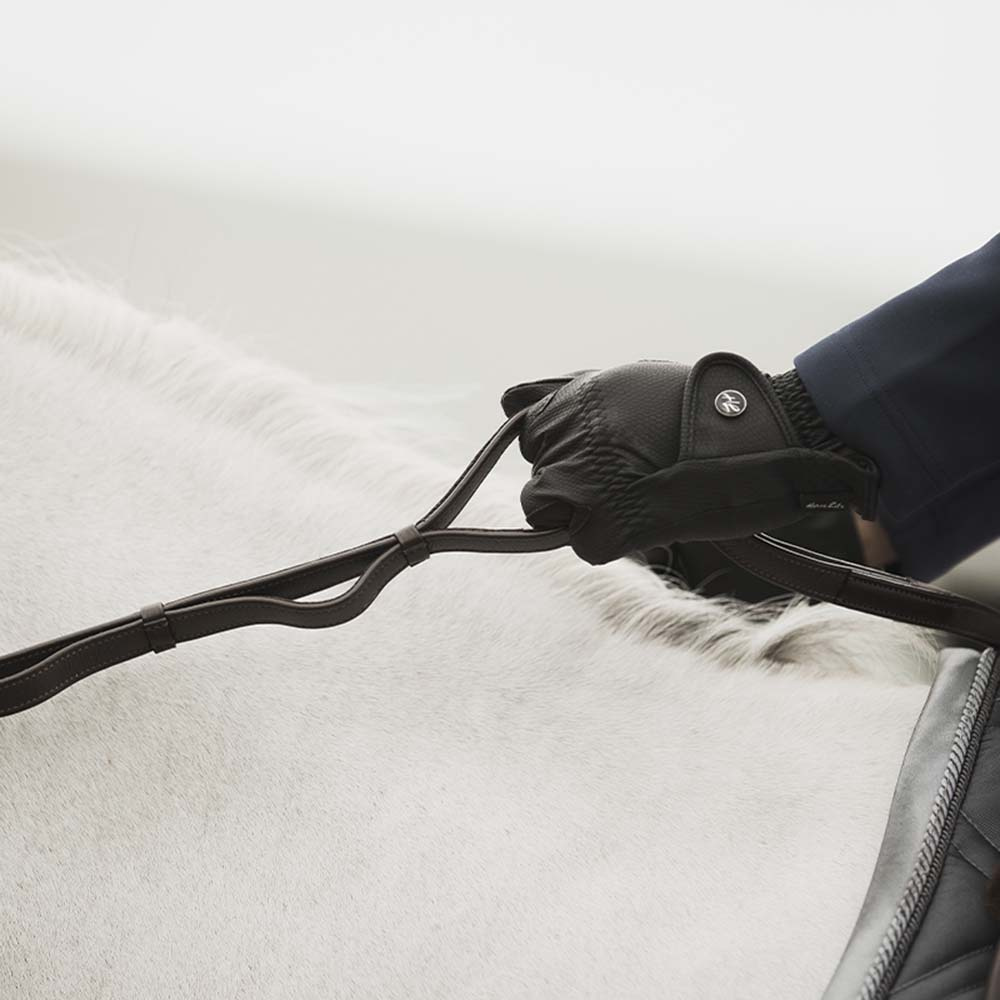 Wodze myśliwskie Supreme Brązowe/Złote okucia