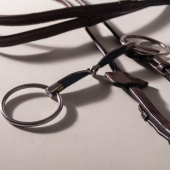 Wędzidło pojedynczo łamane kółkowe Sweet Iron 14mm Wędzidło pojedynczo łamane kółkowe Sweet Iron 14mm