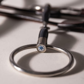 Wędzidło pojedynczo łamane kółkowe Sweet Iron 16mm Wędzidło pojedynczo łamane kółkowe Sweet Iron 16mm