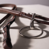 Wędzidło pojedynczo łamane kółkowe Stainless Steel 16mm Wędzidło pojedynczo łamane kółkowe Stainless Steel 16mm