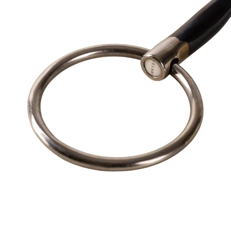 Wędzidło podwójnie łamane kółkowe Sweet Iron 16mm