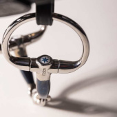 Wędzidło oliwkowe pojedynczo łamane Sweet Iron 14mm Wędzidło oliwkowe pojedynczo łamane Sweet Iron 14mm