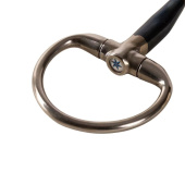 Wędzidło oliwkowe podwójnie łamane Sweet Iron 14mm Wędzidło oliwkowe podwójnie łamane Sweet Iron 14mm