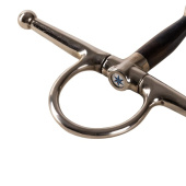 Wędzidło z wąsami pojedynczo łamane Sweet Iron 14mm Wędzidło z wąsami pojedynczo łamane Sweet Iron 14mm