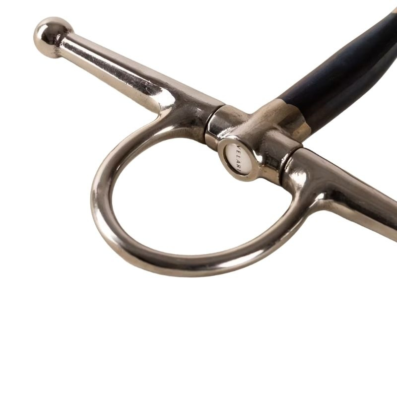 Wędzidło z wąsami podwójnie łamane Sweet Iron 16mm