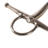 Wędzidło z wąsami podwójnie łamane Stainless Steel 16mm Wędzidło z wąsami podwójnie łamane Stainless Steel 16mm