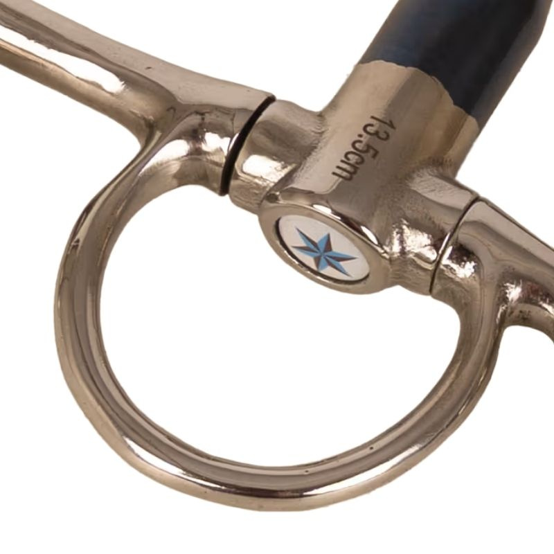 Pelham podwójnie łamany Short Sweet Iron 16mm