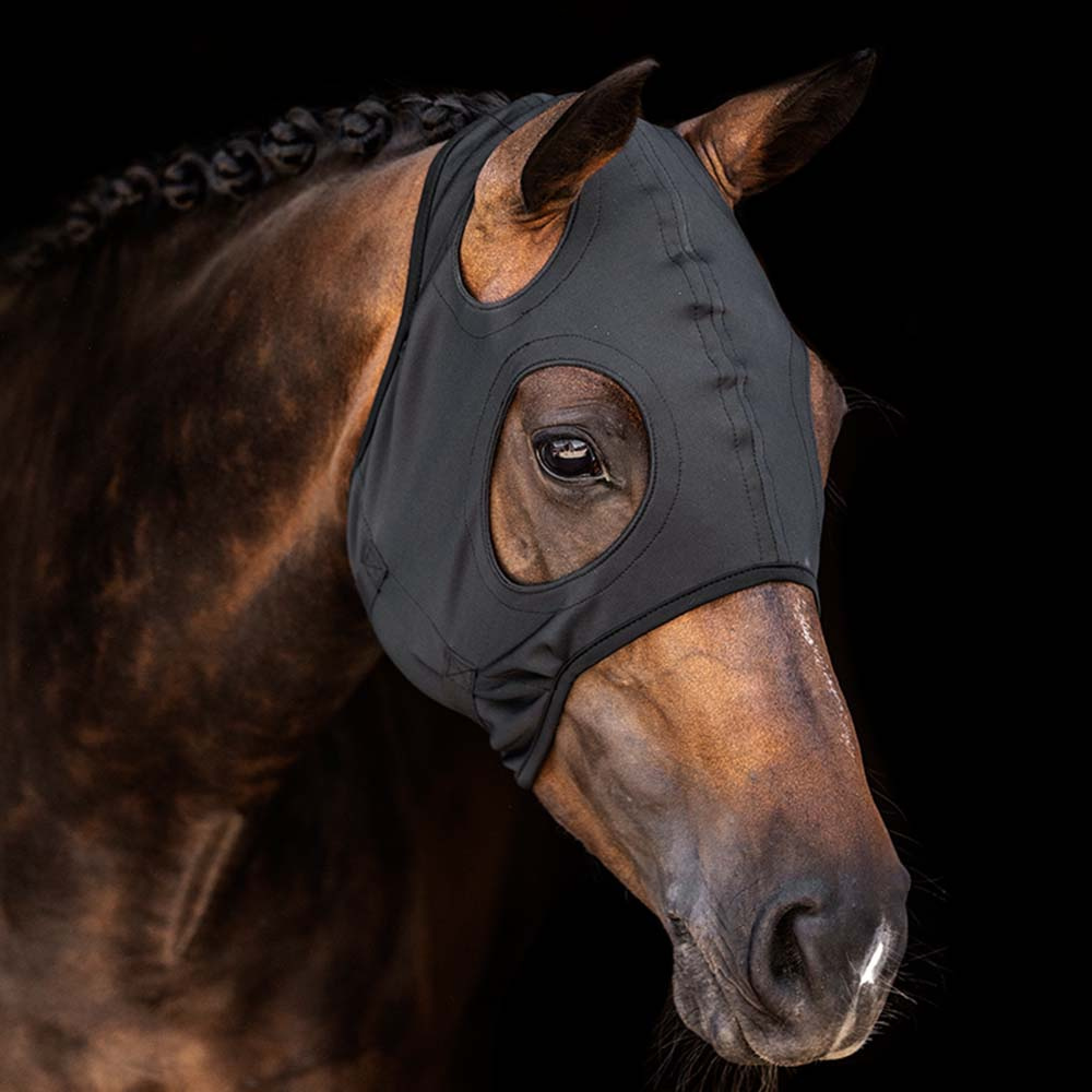 Maska uspokajająca Titanium bez uszu czarna