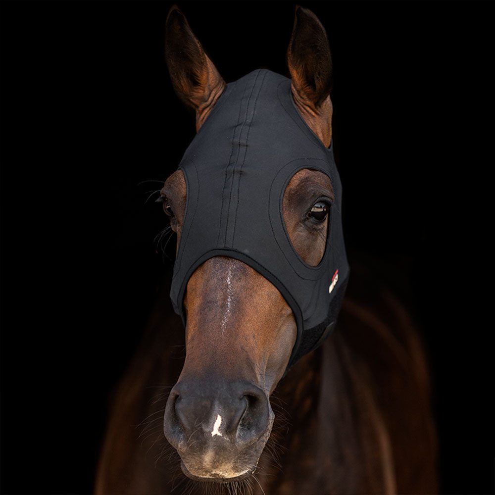 Maska uspokajająca Titanium bez uszu czarna