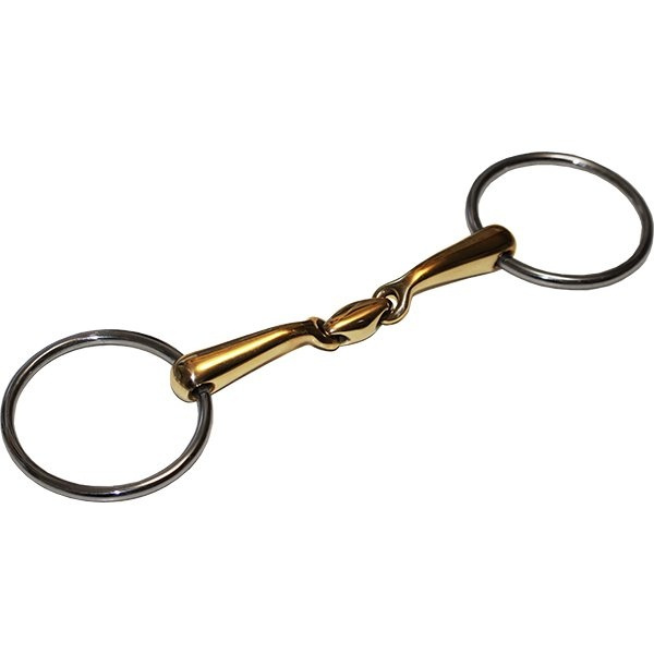 Wędzidło anatomiczne podwójnie łamane krążkowe