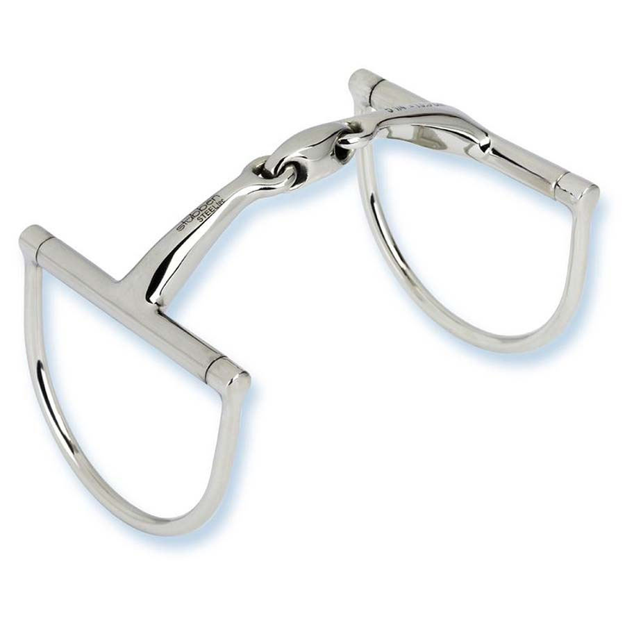 Wędzidło D-ring podwójnie łamane Easy Control