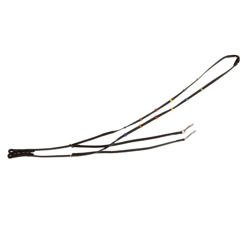 Wodze pomocnicze Molly Supergrip Czarne