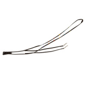 Wodze pomocnicze Molly Supergrip Czarne Wodze pomocnicze Molly Supergrip Czarne