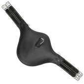 Popręg skokowy z fartuchem Cheval HG Czarny Popręg skokowy z fartuchem Cheval HG Czarny