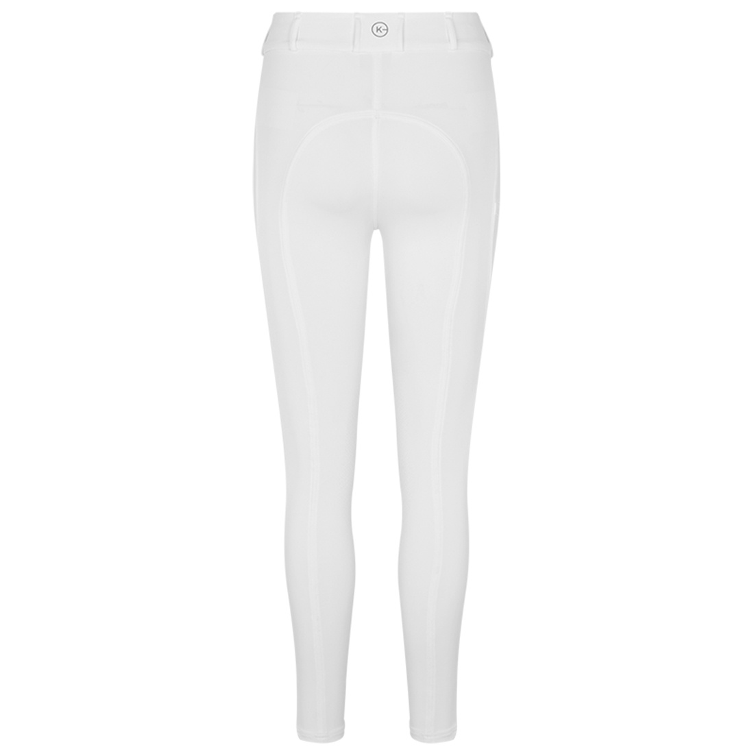 Bryczesy KLKaya F-Tec6 z pół lejem Białe