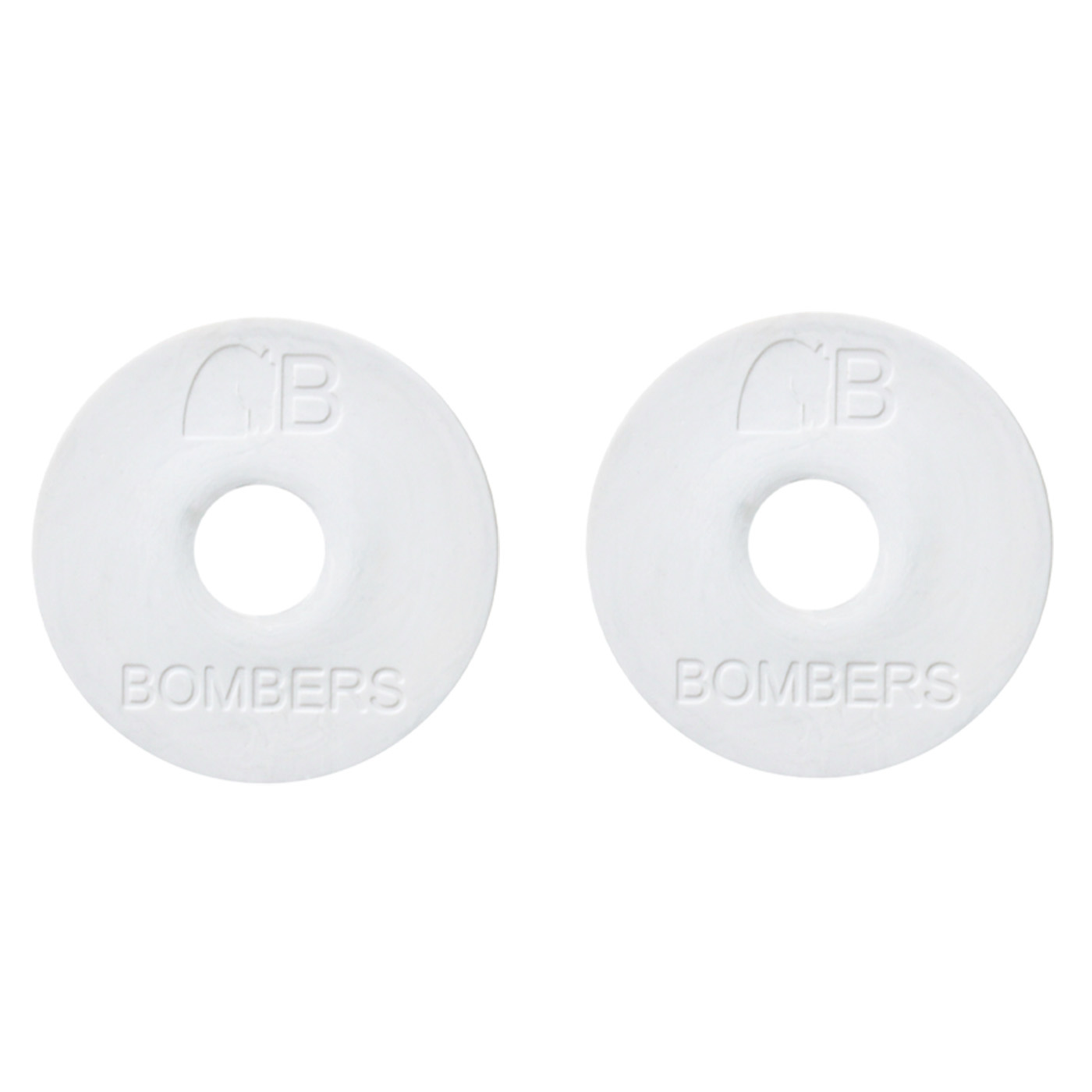 Śliniaki do wędzidła Białe