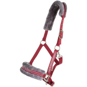 Kantar z Futerkiem Czerwony/Szary Kantar z Futerkiem Czerwony/Szary