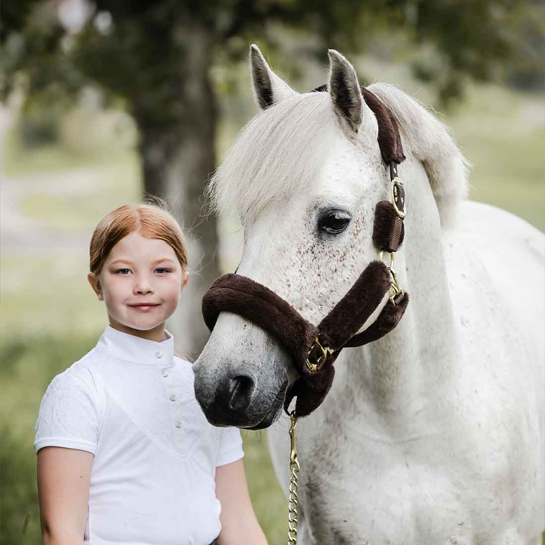 Kantar Cozy z futerkiem Brązowy