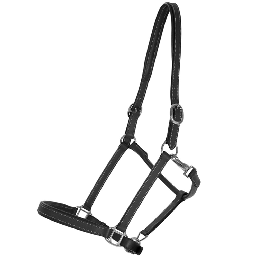 Kantar skórzany Slim Basic Czarny