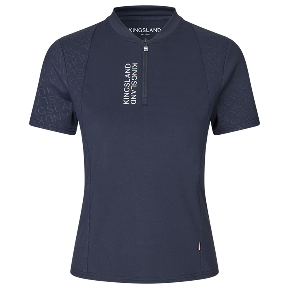 T-shirt KLNima 1/4 Zip Granatowy