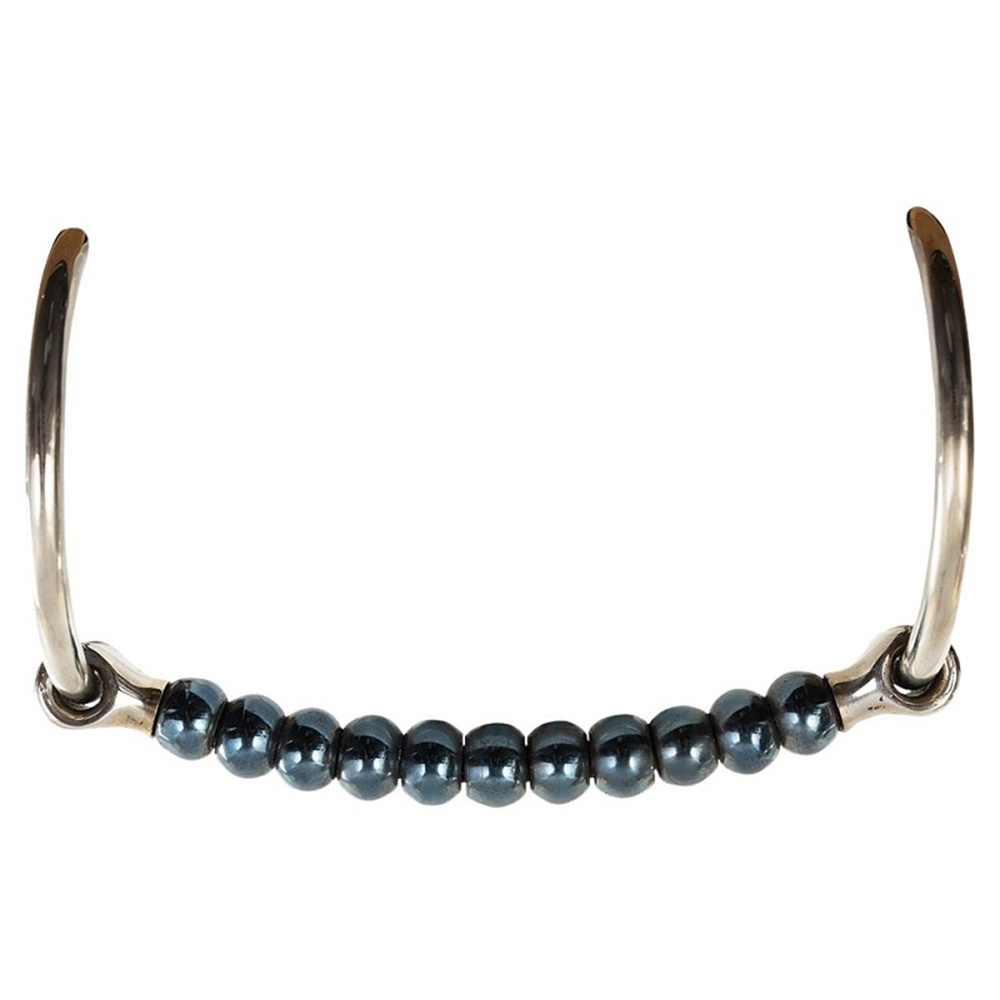 Wędzidło proste Mullen z kulkami Sweet Iron 14mm