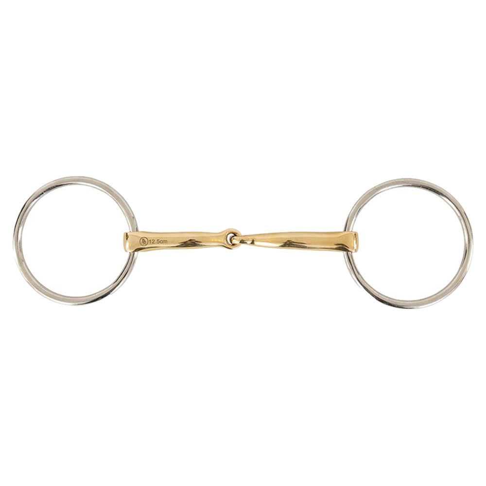 Wędzidło pojedynczo łamane z systemem Magic Soft Contact Lock Up 12mm