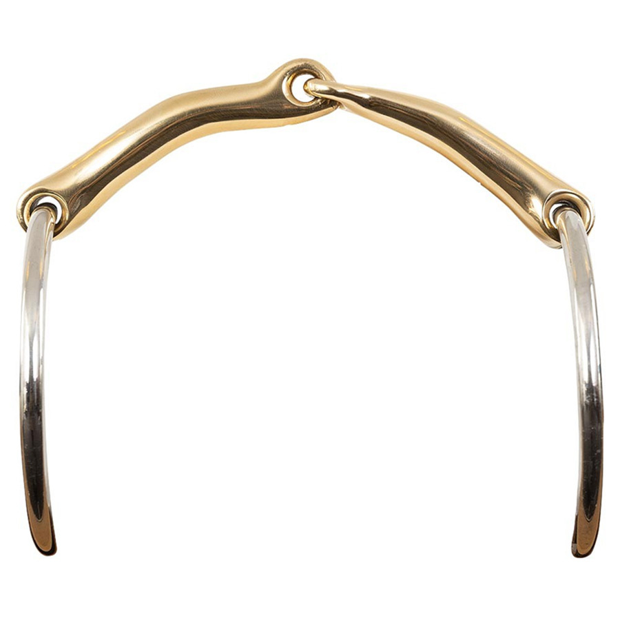 Wędzidło pojedynczo łamane z systemem Magic Soft Contact Lock Up 12mm