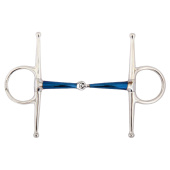 Wędzidło oliwkowe z wąsami pojedynczo łamane Sweet Iron 14mm Wędzidło oliwkowe z wąsami pojedynczo łamane Sweet Iron 14mm