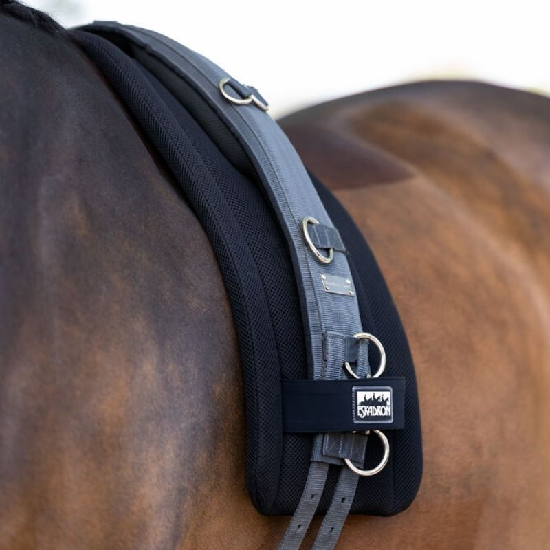 Pad do lonżowania Mesh Czarny