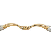 Wędzidło oliwkowe podwójnie łamane Soft Contact Bradoon 12mm Wędzidło oliwkowe podwójnie łamane Soft Contact Bradoon 12mm