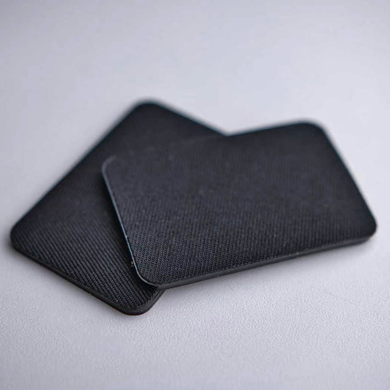 Łatka mocująca do Kasku jeździeckiego Fabric Sticker 2-pack Czarna