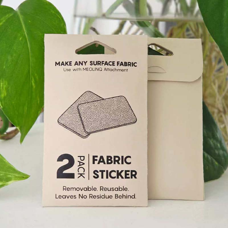 Łatka mocująca do Kasku jeździeckiego Fabric Sticker 2-pack Czarna