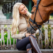 Koszulka treningowa KLMiley Beżowa Koszulka treningowa KLMiley Beżowa