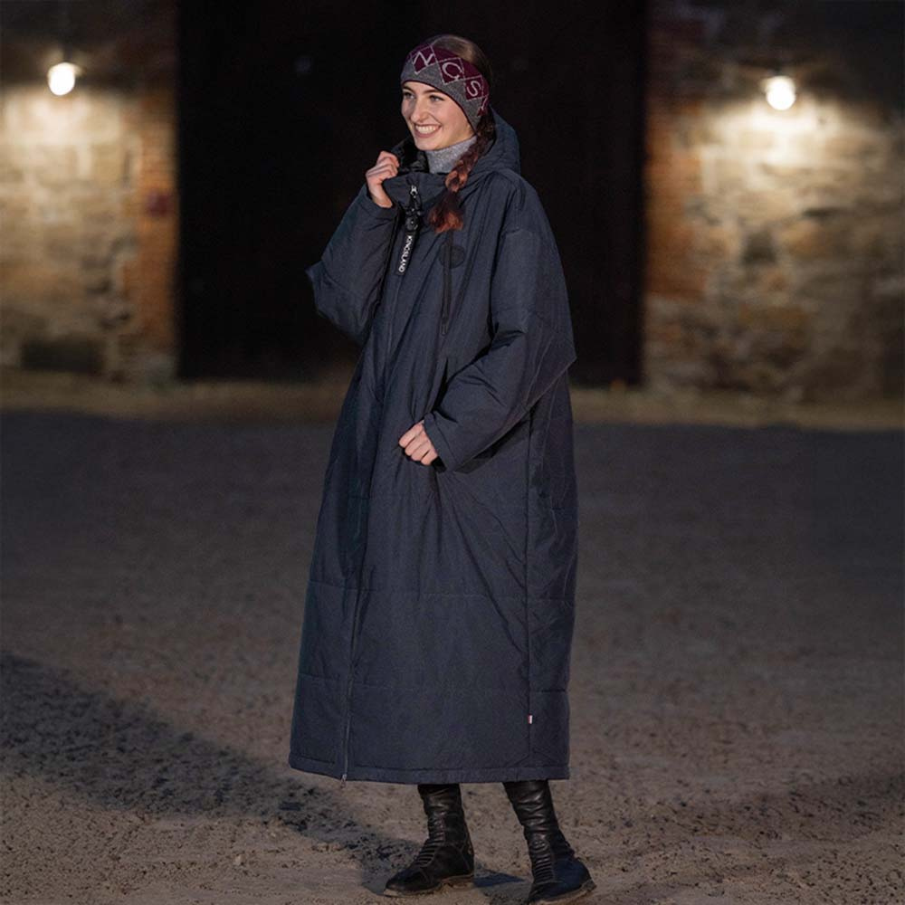 Płaszcz jeździecki KLMarley Unisex Overcoat Granatowy